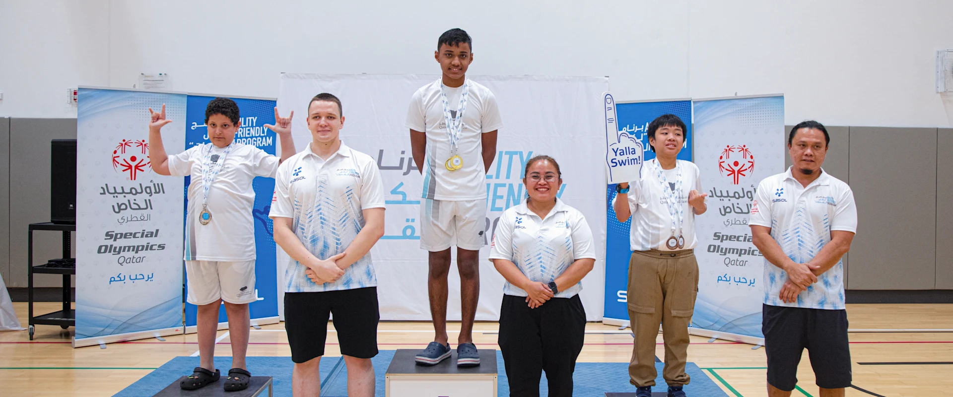برنامج “لكل القدرات” في مؤسسة قطر يحتفي بالمواهب الرياضية لذوي الإعاقة