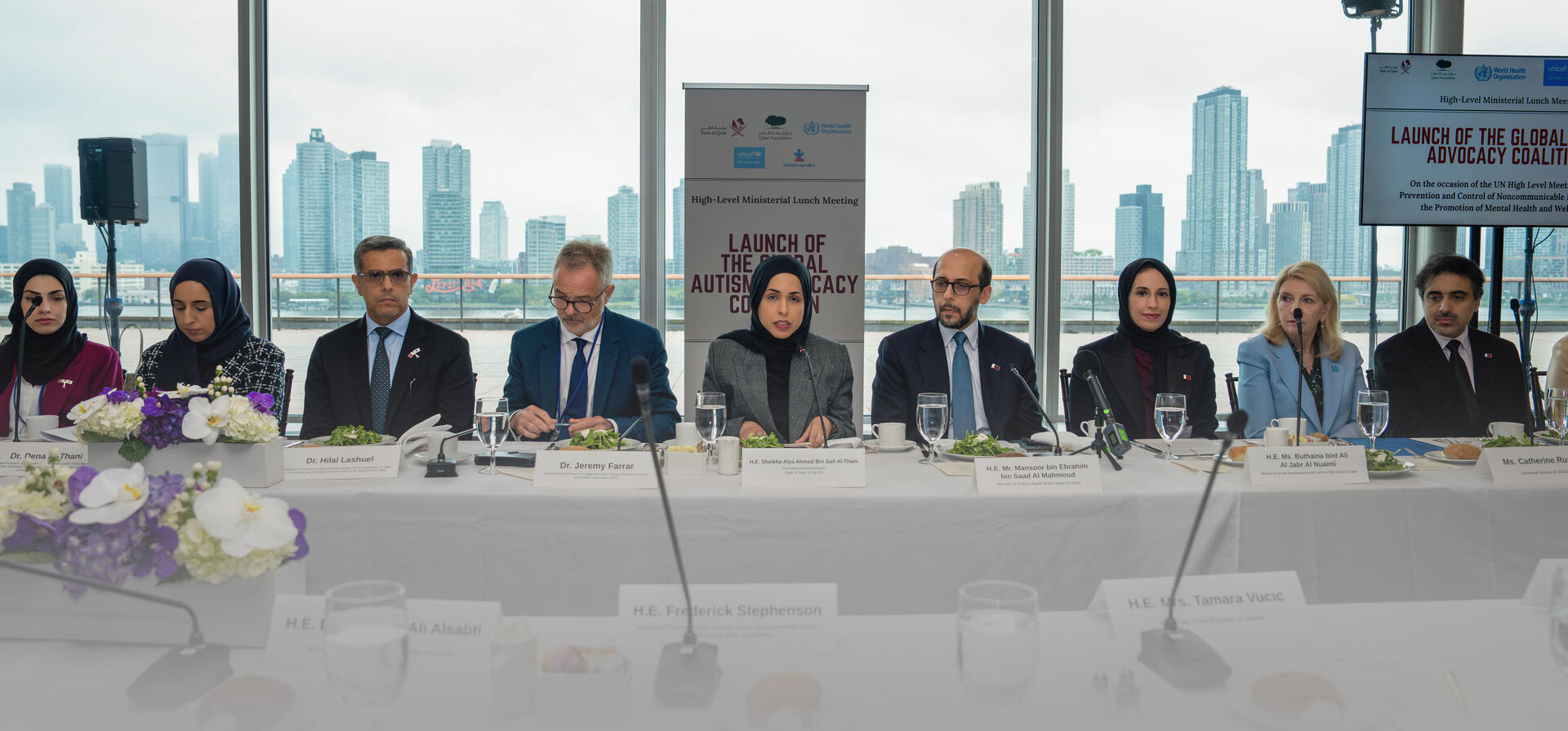 قطر وشركاؤها الدَوليون يُطلقون التحالف العالمي للتوحد في الجمعية العامة للأمم المتحدة